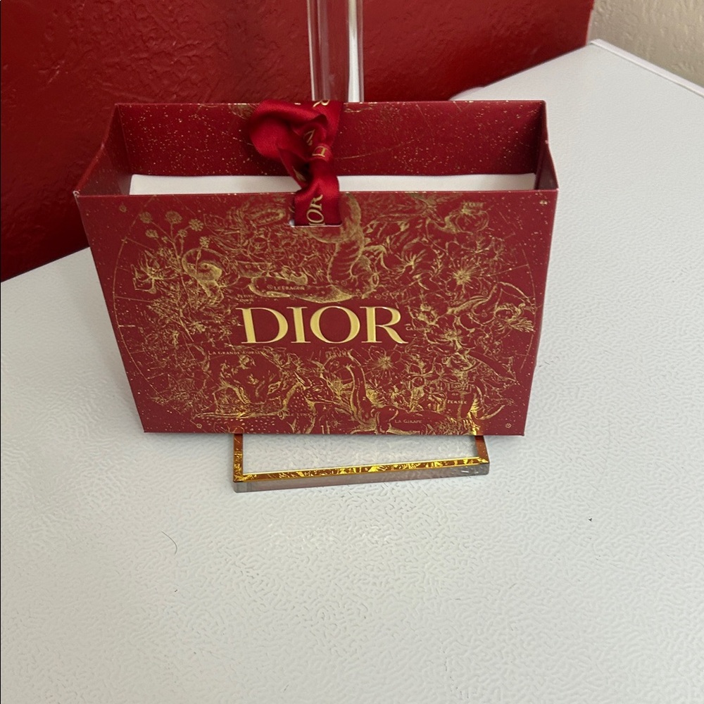 Dior Luxurious Red and Gold thick 2 bags - Picture 3 of 9